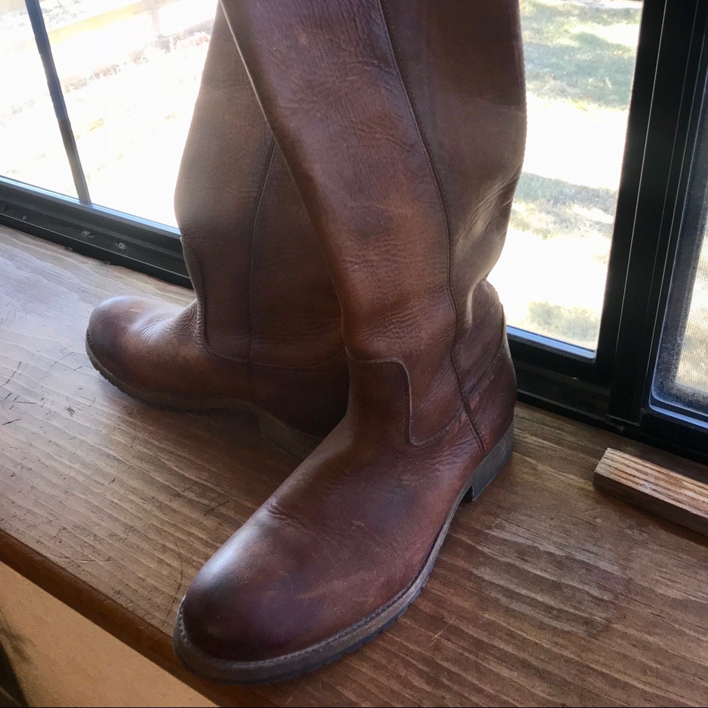 Brown Frye Pull On Boots